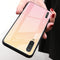 Bakeey Gradient Color Tempered Glass + Soft TPU Back Cover Protective Case for Xiaomi Mi A3 / Xiaomi Mi CC9e