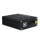PJ.MIAOLAI Q5 PCM2704 Audio Decoder USB Converter Analog Audio R / L and Digital Fiber Coaxial Audio Signal DAC