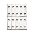 Machifit 10pcs M5 Zinc Plated Double Tee Nuts for 2020 V-slot Aluminum Profiles Extrusions CNC Parts