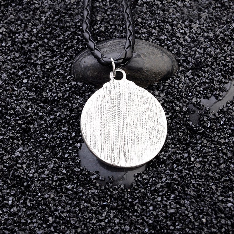 Simple Five-pointed Star Pendant Nordic Ornaments Creative Men's Necklace