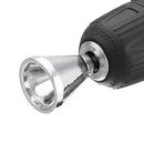 Drillpro Hex Shank Silver Hard Alloy Deburring External Chamfer Tool Drill Bit Remove Burr Repairs Tools