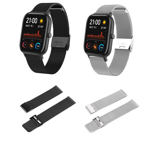 Bakeey Metal Watch Band Replacement Watch Strap for Amazfit GTS Smart Watch