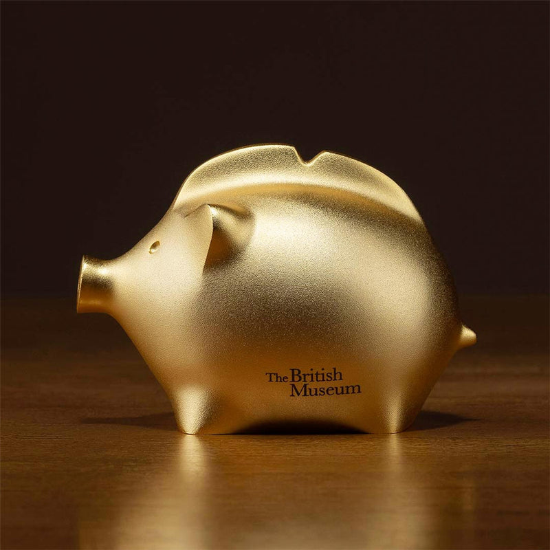Creative Gold Pig Shaped Piggy Bank Home Furniture Desktop Collection Decorations from Xiaomi Youpin