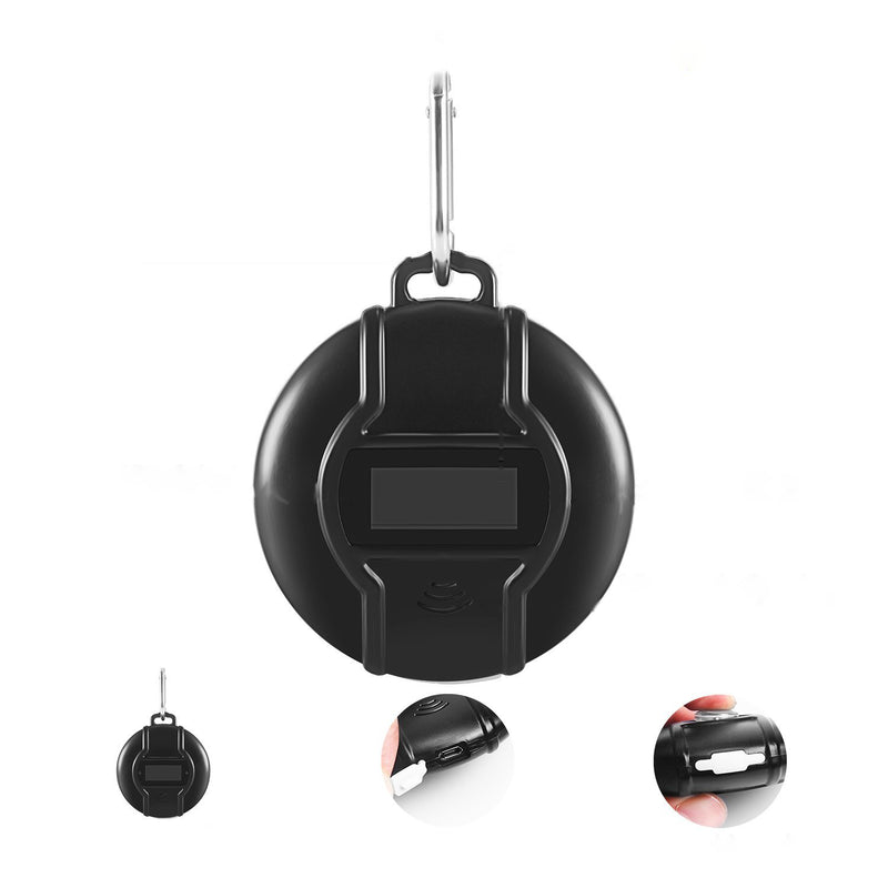 Loskii D3 Portable Solar/USB Ultrasonic Pest Repeller Outdoor with Compass for Travel Pests Control