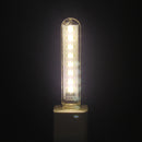 U18 8 x LEDs USB Rechargeable Portable Bar USB Light EDC LED Flashlight Night Light