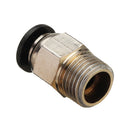 M7 Thread 1.75mm Filament V6 Straight Type Throat Nozzle Integrated Kit with 12vV 40W Heating Tube