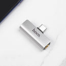 HOCO 2 in 1 Type-c Charging + 3.5mm Audio Music Adapter Converter For Huawei P30 Xiaomi Mi9 Oneplus 7 S10 S10+