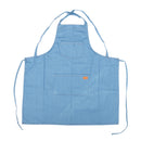 Unisex Adjustable Denim Canvas Chef Denim Bib Aprons with Convenient Pockets BBQ