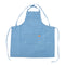 Unisex Adjustable Denim Canvas Chef Denim Bib Aprons with Convenient Pockets BBQ