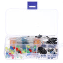 Electronics Component Basic Starter Kit with Precision Potentiometer Buzzer Capacitor Compatible for