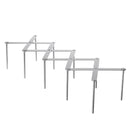 Stainless Steel Kitchen Storage Rack Adjustable Retractable Kitchen Pan Pot Organizer