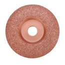 Drillpro Tungsten Carbide Shaping Dish 125mm Diameter 22mm Bore Wood Shaping Disc Wood Carving Disc Angle Grinder Disc