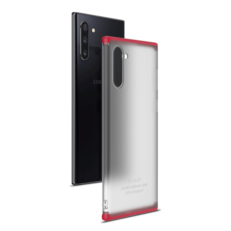 Bakeey 3 in 1 Plating Matte Translucent Shockproof Hard PC Protective Case for Samsung Galaxy Note 10 / Galaxy Note 10 5G