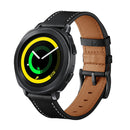 Genuine Leather Watch Band Strap For Samsung Gear Sport S4/Garmin Vivoactive 3