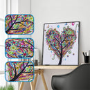 Diamond Paintings Love Tree 25X 25cm Spot Drilling Special-shaped Drilling Tool