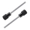 2pcs 5.5 inch M4 Release Groove Feed Trough Hand Fixing Screw For Light Curing 3D Printer