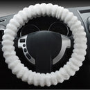 Car Steel Ring Wheel Cover Soft Imitation Wool Warm Universal