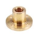 Machifit T10 Lead Screw Nut 10mm Brass Nut for CNC