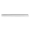 Flexible Silicone Straws Reusable Drinking Straw with Curved Bend Stainless Steel Straws Cleaning Brush With Pounch