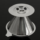 Stainless Steel Pour Over Coffee Dripper Paperless Reusable Double Layer Mesh Coffee Maker Cone Filter