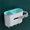 Toilet Shelve Hair Dryer,Curling Wand or Straightener Comb Holder Bathroom Wall Mount Stand Set Wall Hanger