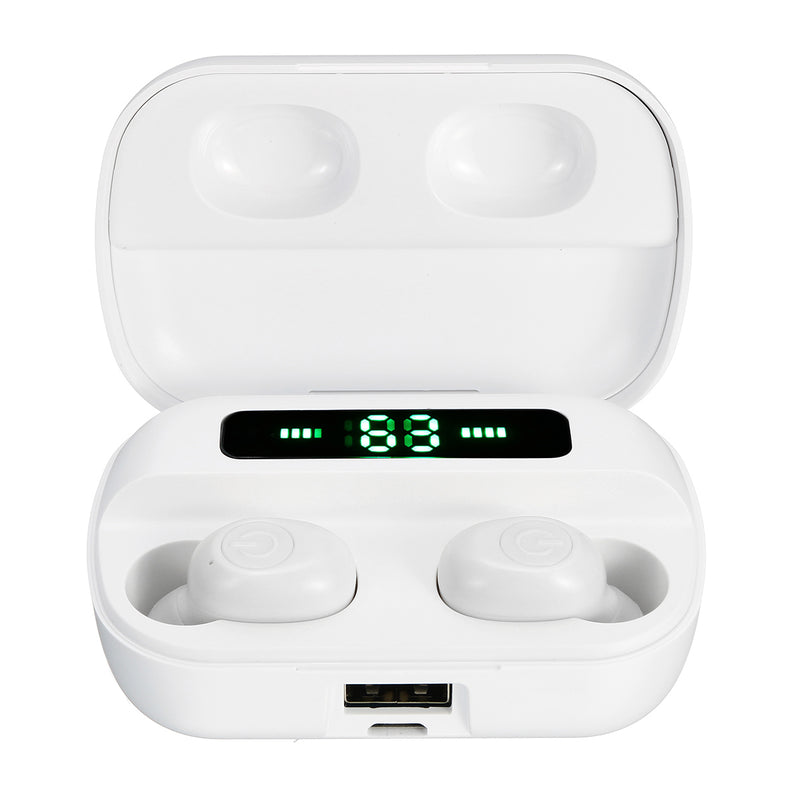Mini TWS Wireless Earbuds bluetooth 5.0 Earphone LED Display Stereo HD Calls Headphone for iPhone Xiaomi Huawei