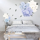 Peony Flower Blossom Wall Sticker Art Nursery Living Bedroom Home Decor Decal Wall Decorations