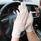 Women Touch Screen Lace Gloves Motorcycle Anti-UV Driving Riding Full Finger