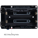 Upgraded UPS Power Module Expansion Board for Raspberry Pi 4B/3B/3B+(Plus)