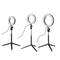 bluetooth Tripod Selfie Stick With LED Ring Fill Light with Stand Lighting Kit for Phone Camera