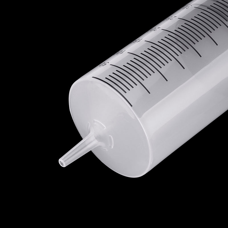 500ml Plastic Syringe with 1m Tubing for Refilling and Measuring Liquids Industrial Glue Applicator