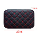PU Leather Center Car Console Armrest Pad Covers Protection Cushion Universal