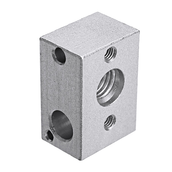 MK10 Aluminum Alloy PT100 Heating Block For 3D Printer