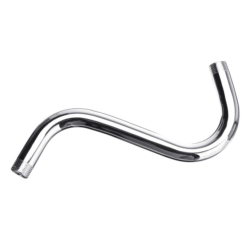 Stainless Steel High Rise Extension S-Curved Goose Neck Shower Extension Arm