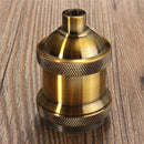 E27 Retro Vintage Aluminum Lamp Holder Screw Thread Light Socket For Pendant Light