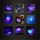 Nicron B75 XP-G2 S2 300LM Magnetic Tail 90 Adjustable Head USB LED Flashlight & Fluorescence Detection Pen