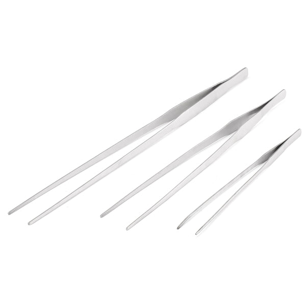 Aquarium Tools Fish Tank Water Live Plant Curved Straight Tweezers 27/38/48CM