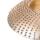 Drillpro 85mm Tungsten Carbide Wood Shaping Disc Carving Disc 16mm Bore Sanding Grinder Wheel for 100 115 Angle Grinder