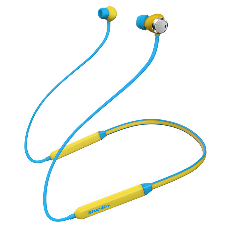 Bluedio T Energy Wireless bluetooth Neckband Active Noise Cancelling Magnetic Earphone with Dual Mic