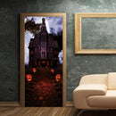 Miico MT002 Halloween Sticker Door Sticker Creative  Removable Wall Sticker - Papaya Castle