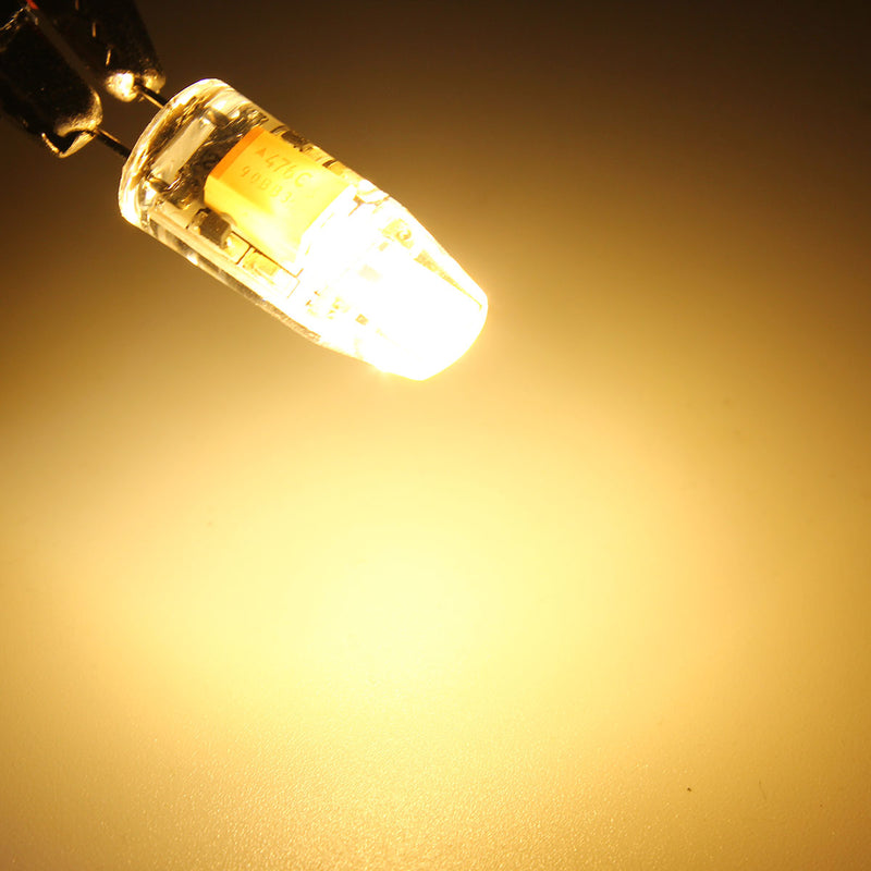 G4 1.2W LED Bulb 120Lm COB Pure White Warm White Natural White Light Lamp Bulb DC12V
