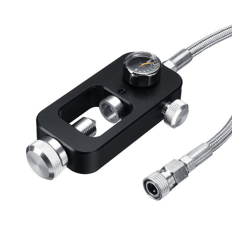 36 Inch HPA Tank Fill Station Pressure Adapter Scuba Hose Whip 90cm Stainless