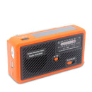 AM FM Radio NOAA Solar Power Crank Generation Outdoor Weather Forecast Mobile Phone Charging