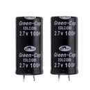 2Pcs Super Capacitor 2.7V 100F Ultra Capacitor Farad