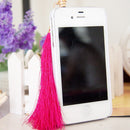 Fashionable Vintage Style Cotton Threads Made Tassels Plug 3.5mm Dust Plug For iPhone Samsung Xiaomi