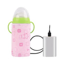 USB Baby Feeding Milk Bottle Warmer Heating Insulation Cover Outdoor Portable