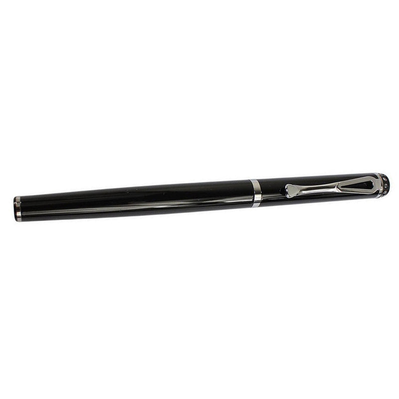 Jinhao 301 Fountain Pen 0.38mm EF Nib Writing Ink Pens Metal Luxury Calligraphy Pen Black