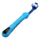 3 Sided Pet Dog Cat Health Cleaning Care Tool Toothbrush