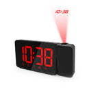 TS-3211 360 Rotated Projection Clock FM Radio Clock Snooze Function Creative Alarm Clock