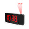 TS-3211 360 Rotated Projection Clock FM Radio Clock Snooze Function Creative Alarm Clock